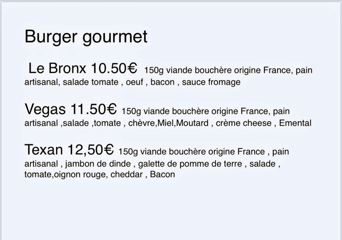 Mf chicken Issy-les-Moulineaux menu 3