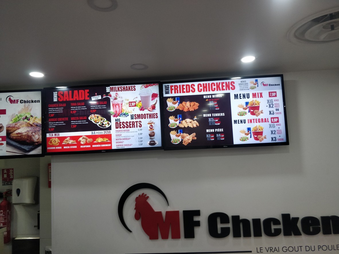 Mf chicken Issy-les-Moulineaux menu 6