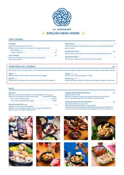 La Bibimerie - Restaurante Franco-Coreano