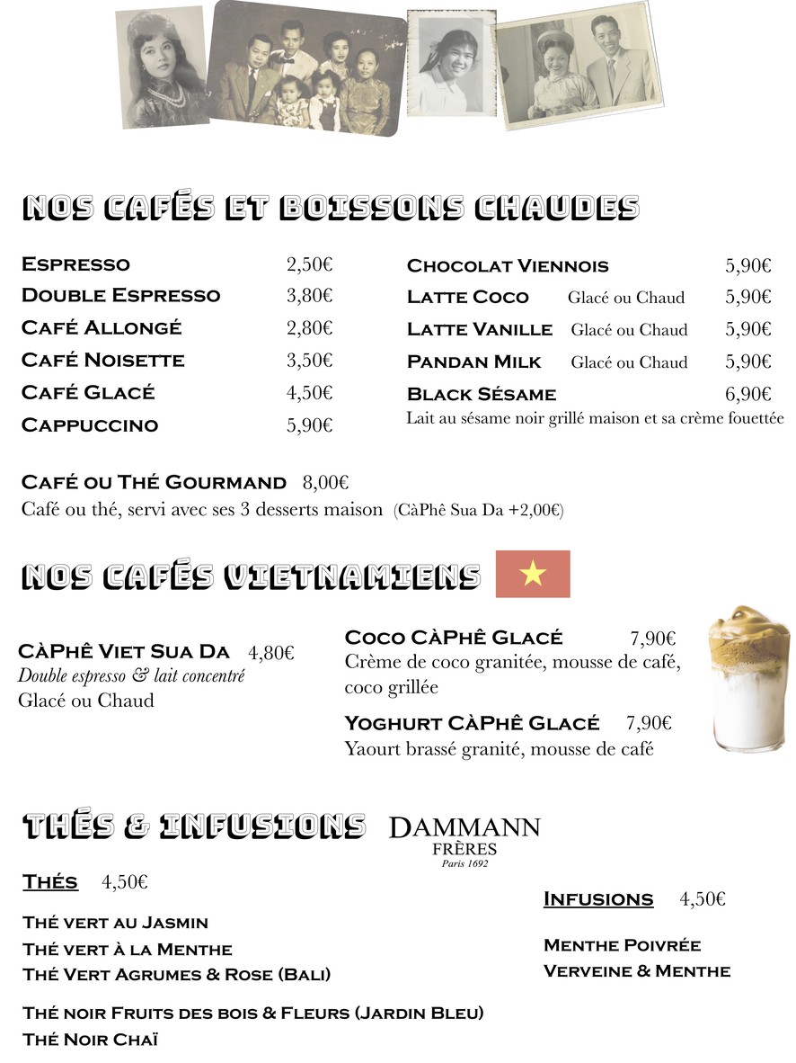 NOï - Restaurant & CaPhe Vietnamien menu 3