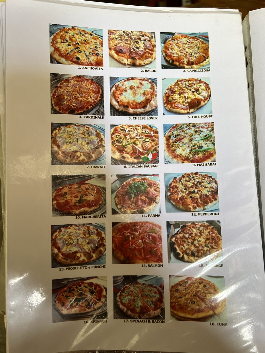 比萨阿罗伊™ menu 2