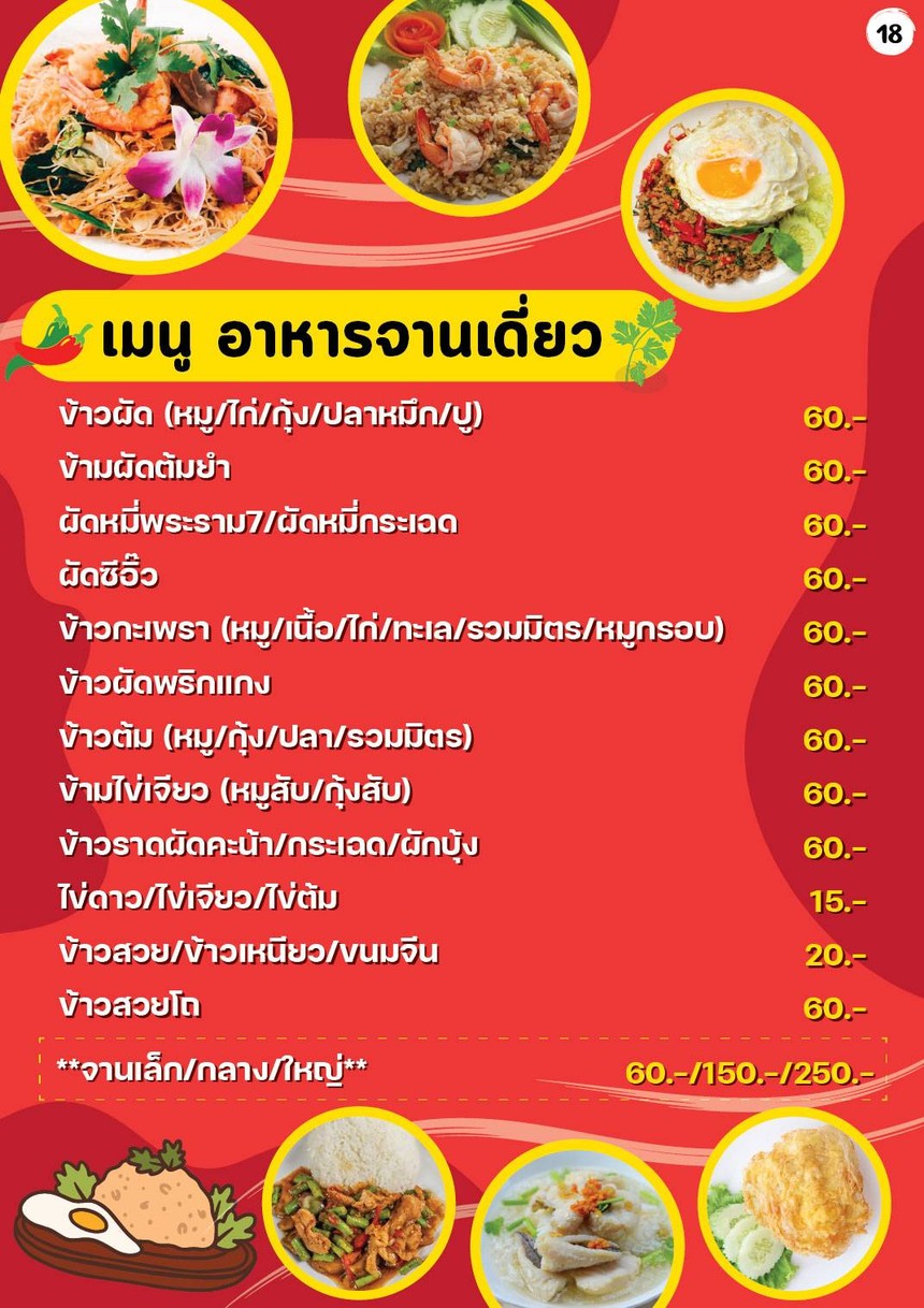 Lao Lae Rim Nam Saphan Phra Ram 7 Restaurant menu 4