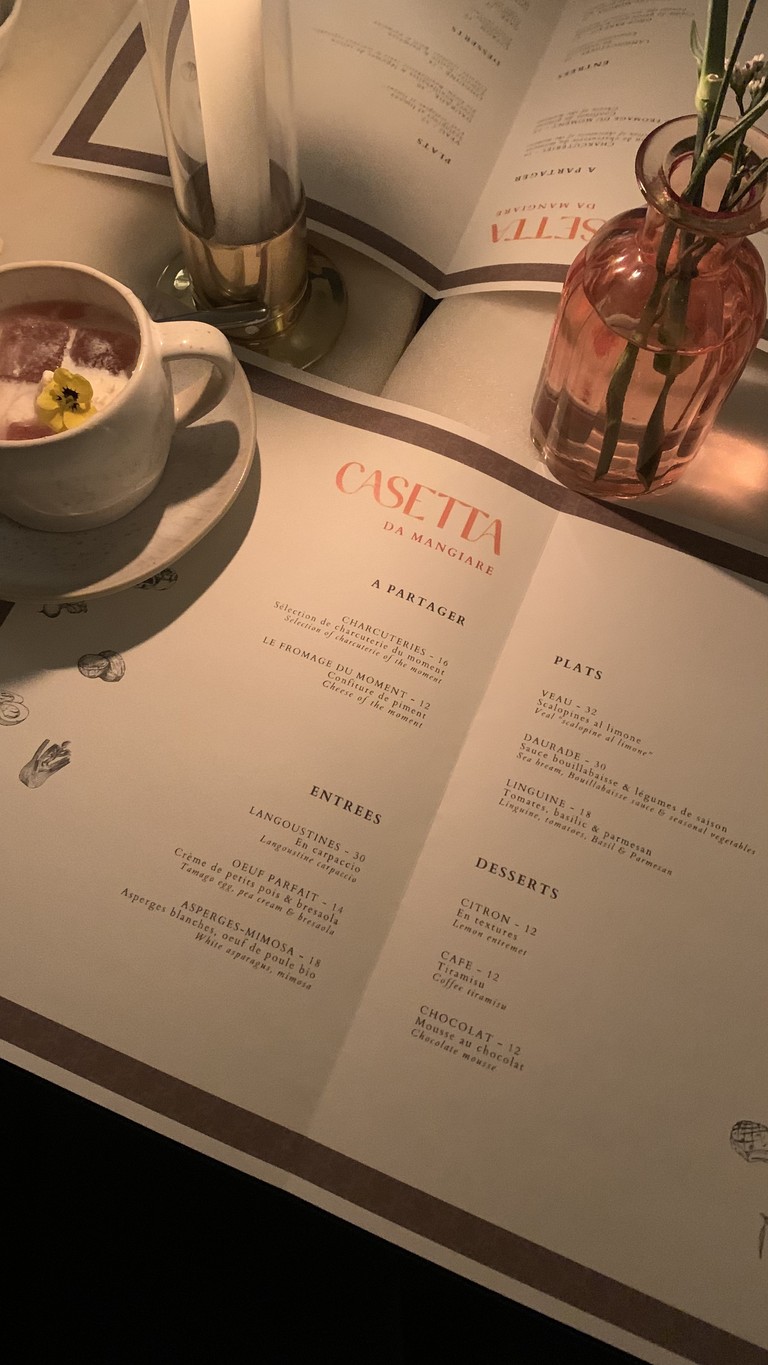 Casetta menu 1