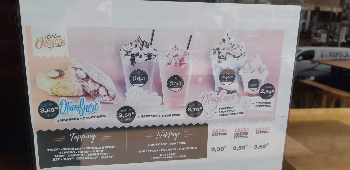 오타코스 menu 4
