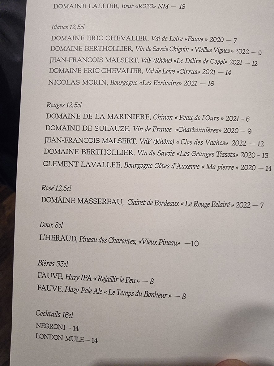 Frenchie menu 1