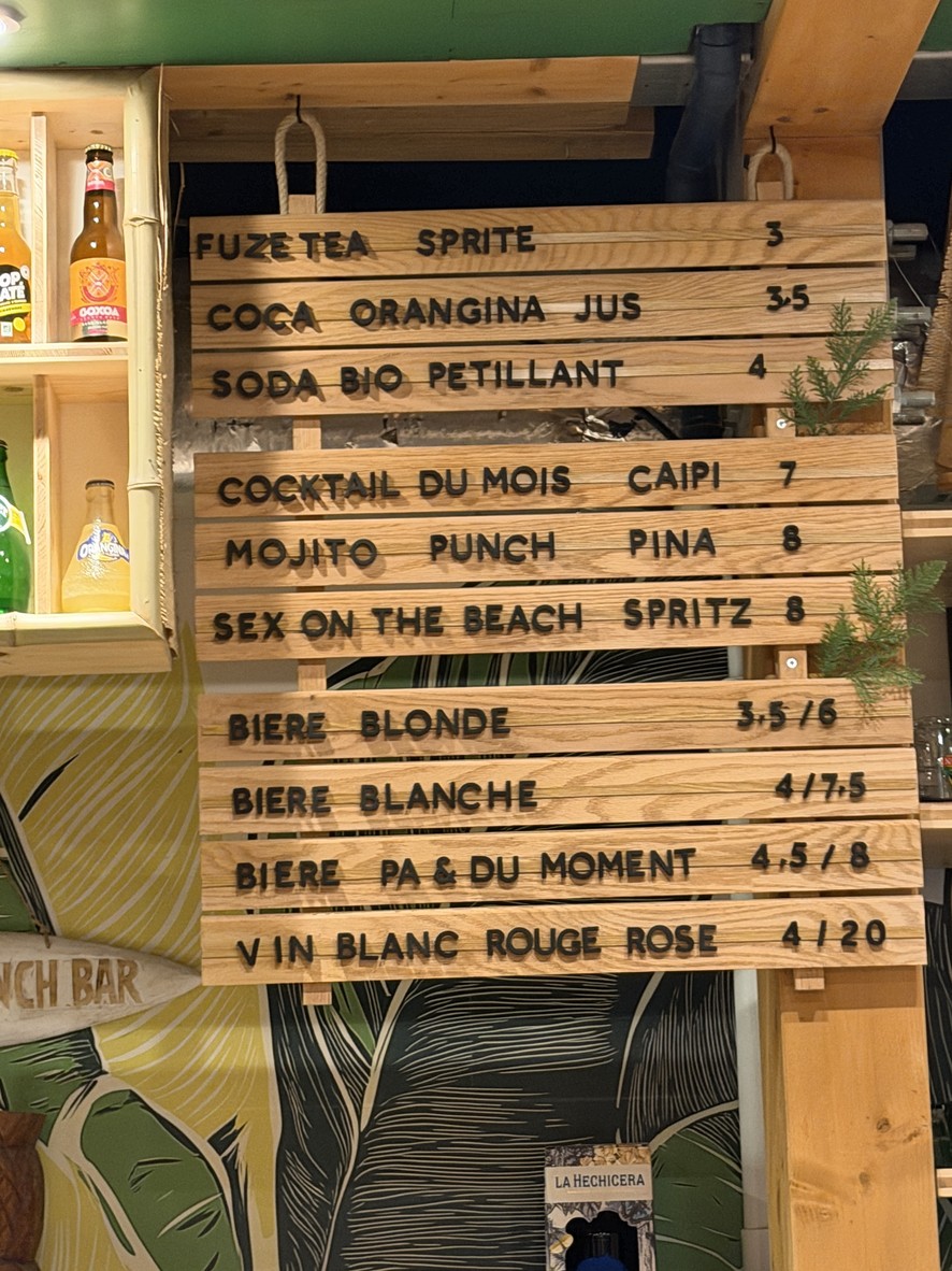 Sand Fabrik menu 1