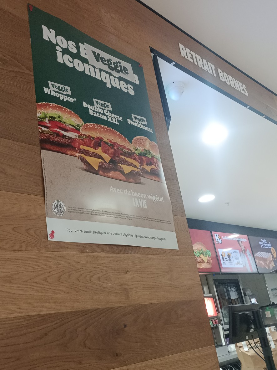 汉堡王 menu 1