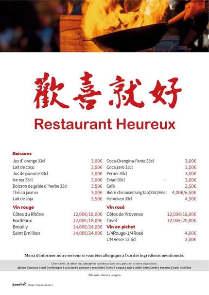 Restaurant Heureux