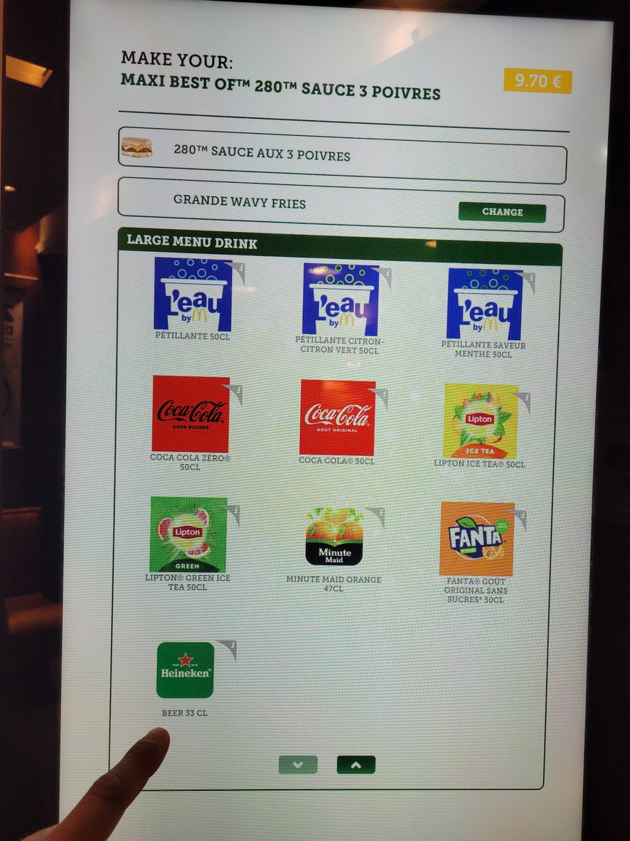 McDonald's menu 2