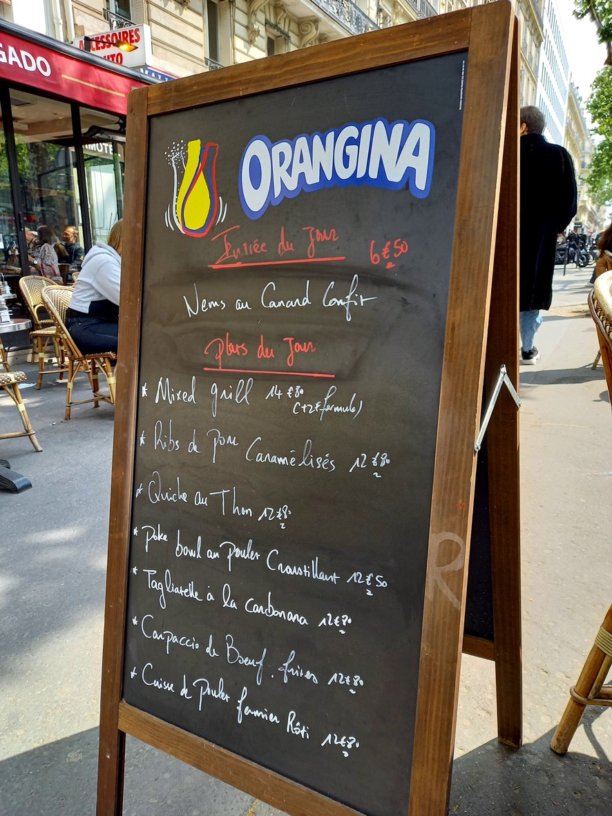 Café Obligado menu 1