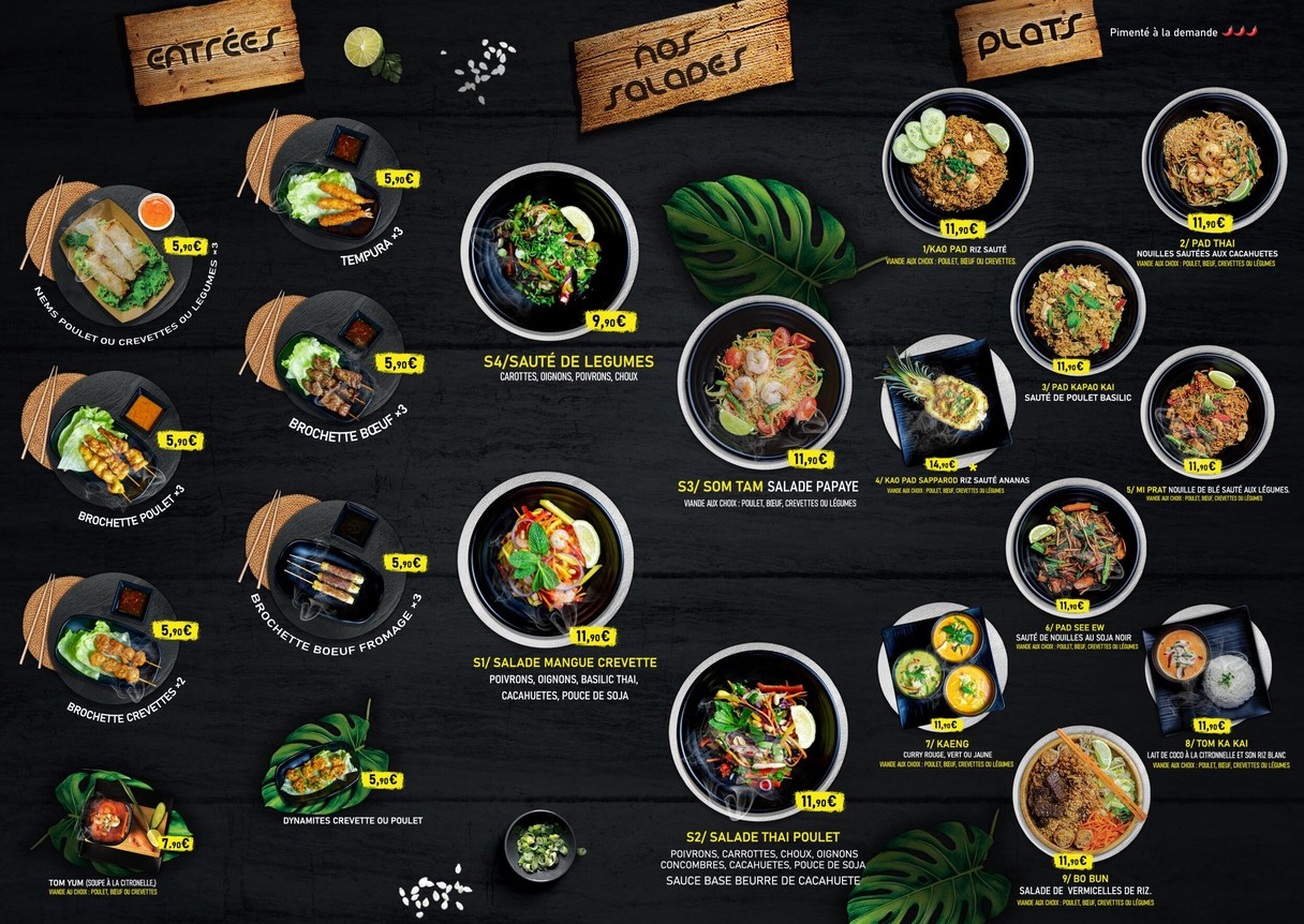 Phuket town menu 1
