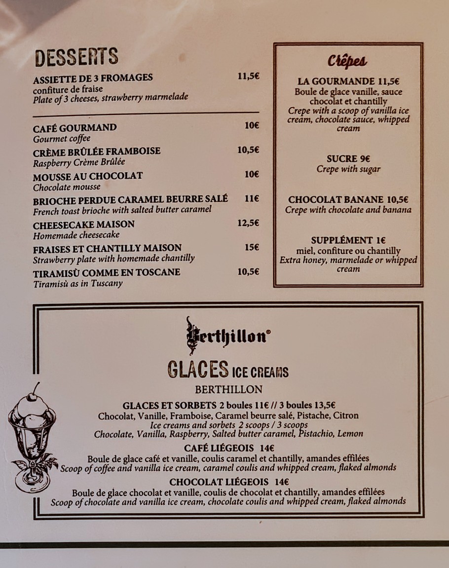 Café du Mexique menu 3