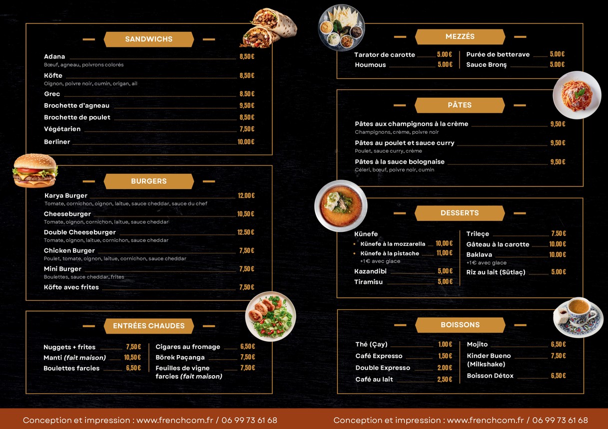 Karya Restaurant menu 2