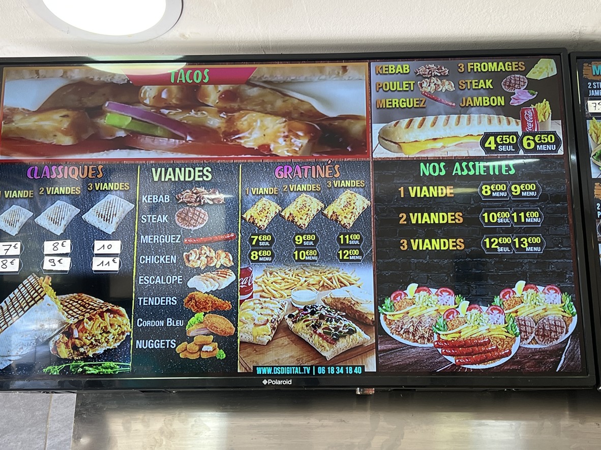 Vincennes Food menu 2