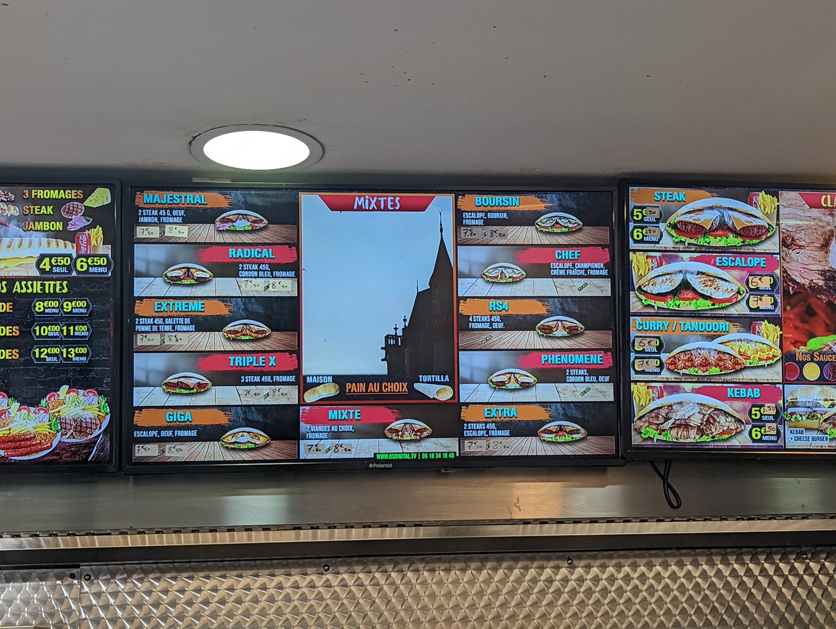 Vincennes Food menu 3