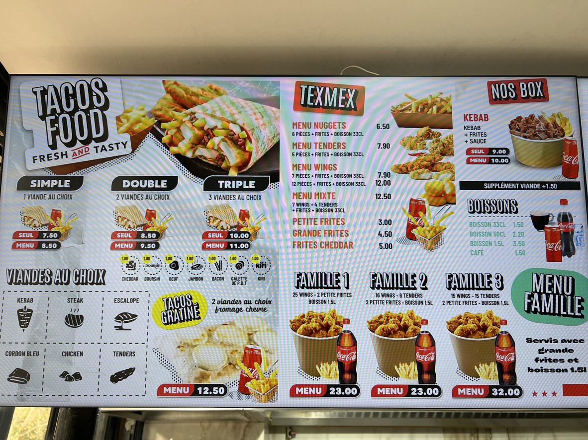 Vincennes Food menu 6
