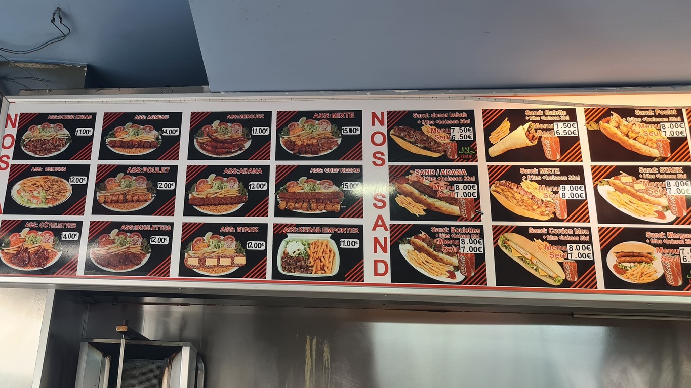 Restaurant Izmir menu 1