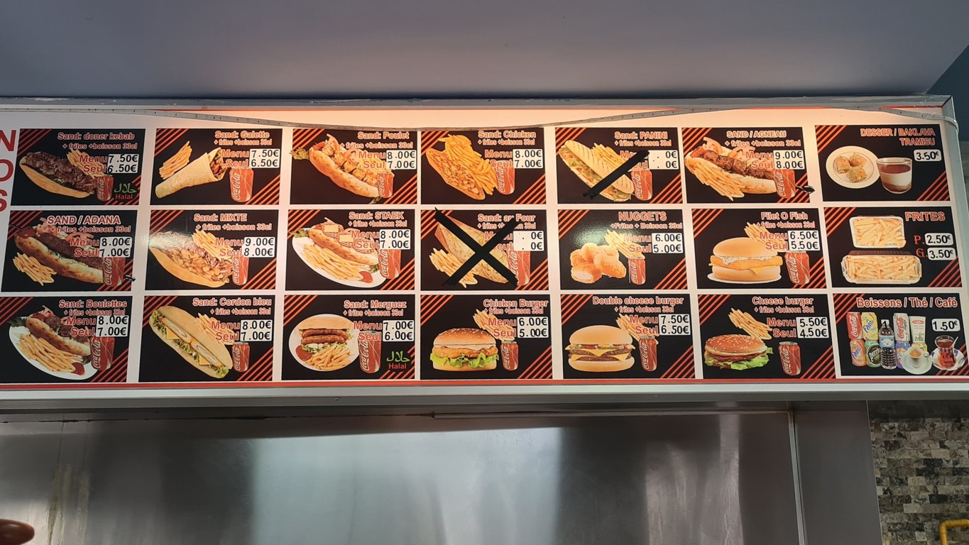 Restaurant Izmir menu 2