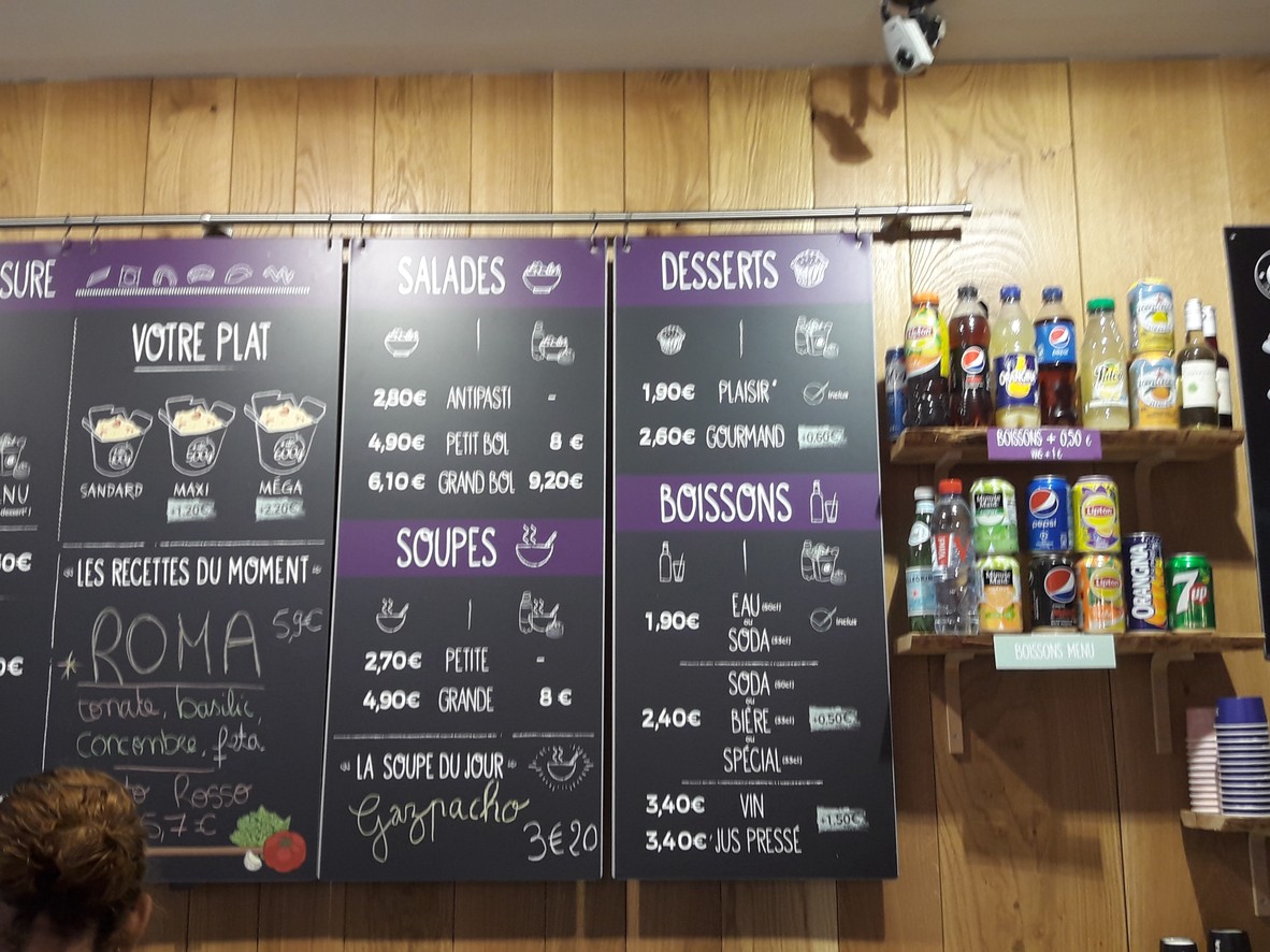 IL TIMO, Pasta Etcaetera... menu 2