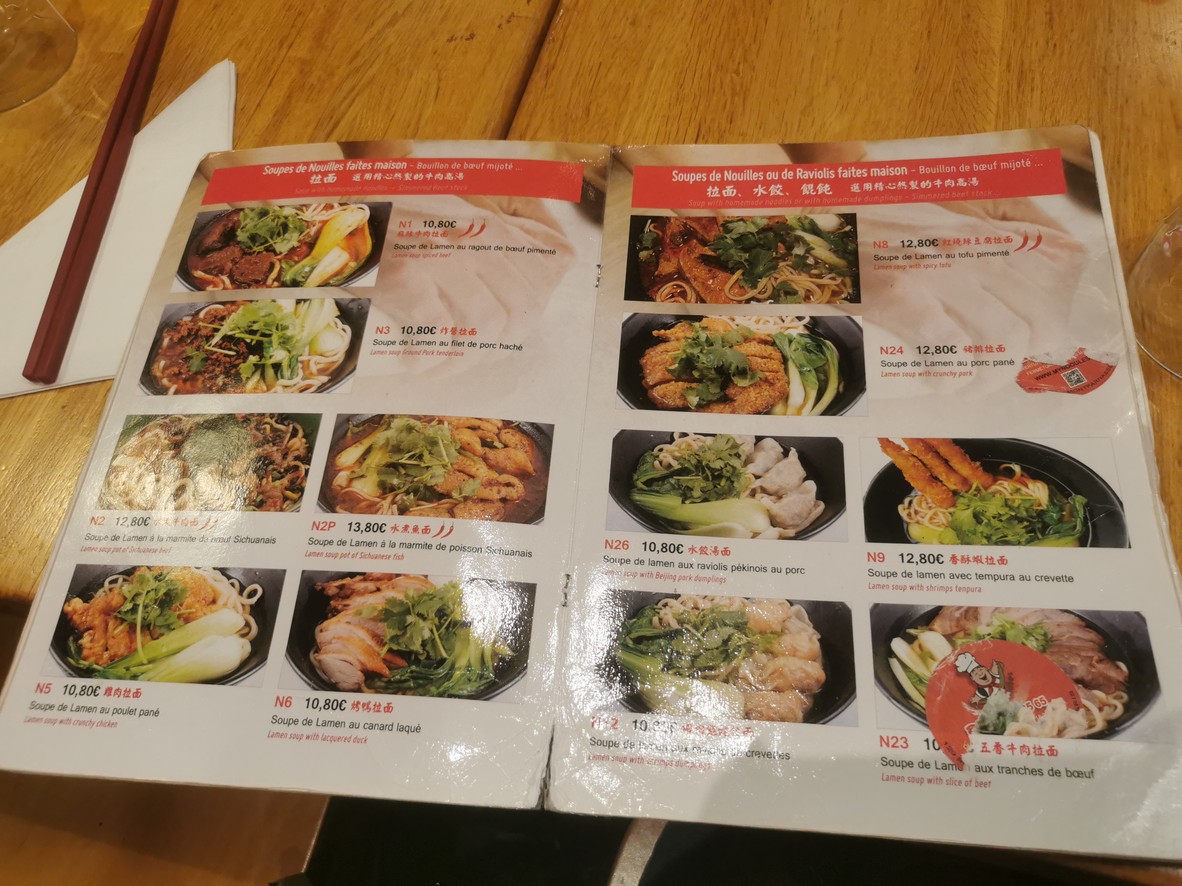 My Noodles menu 2