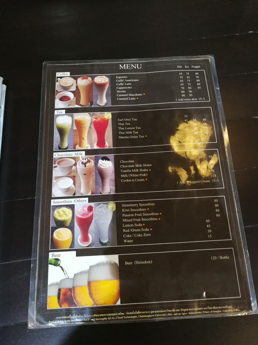 be3 咖啡馆 menu 2