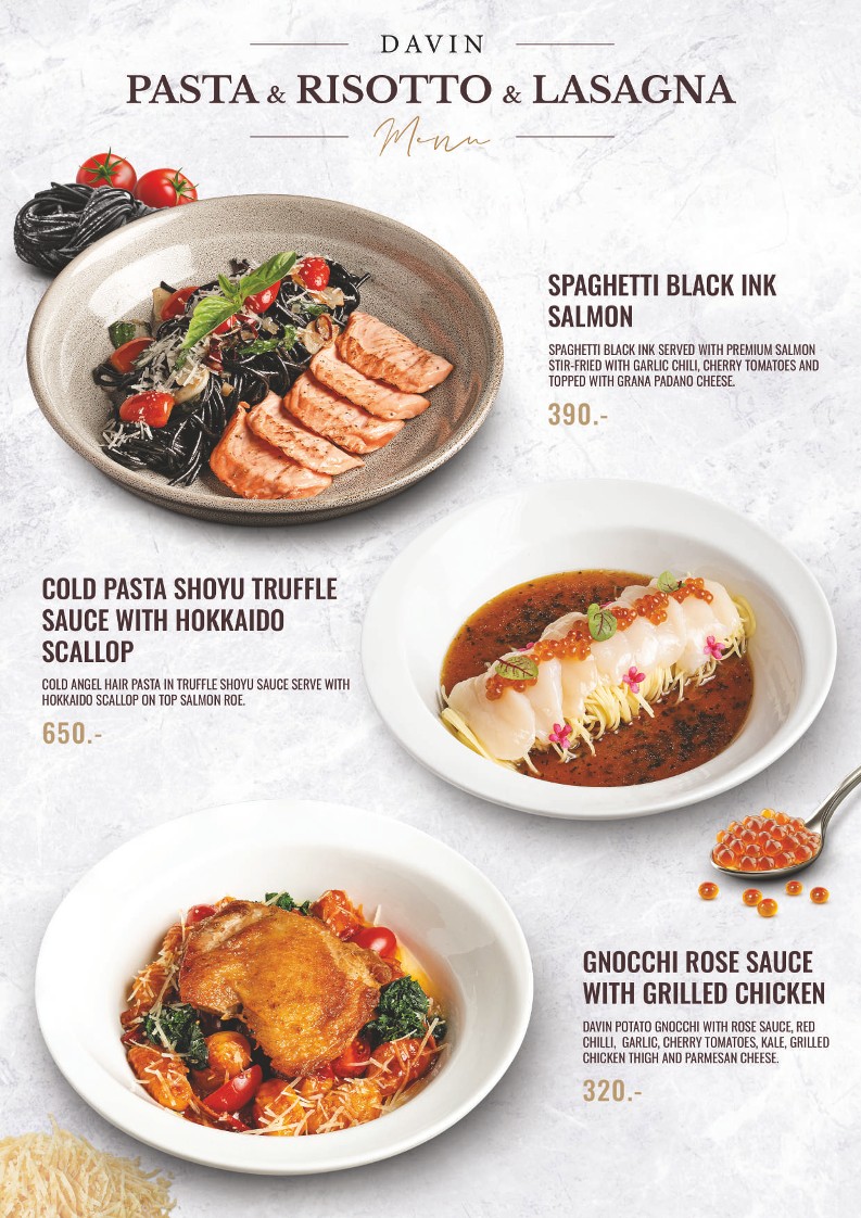 Davin Cafe menu 1