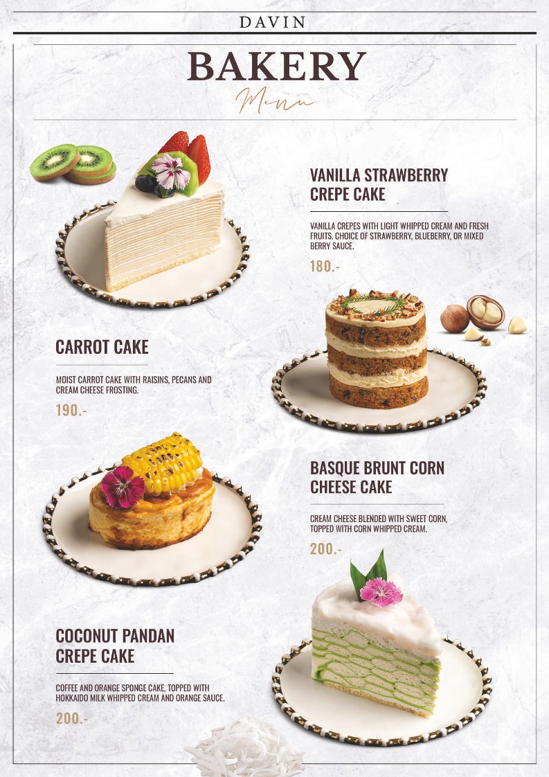 Davin Cafe menu 5