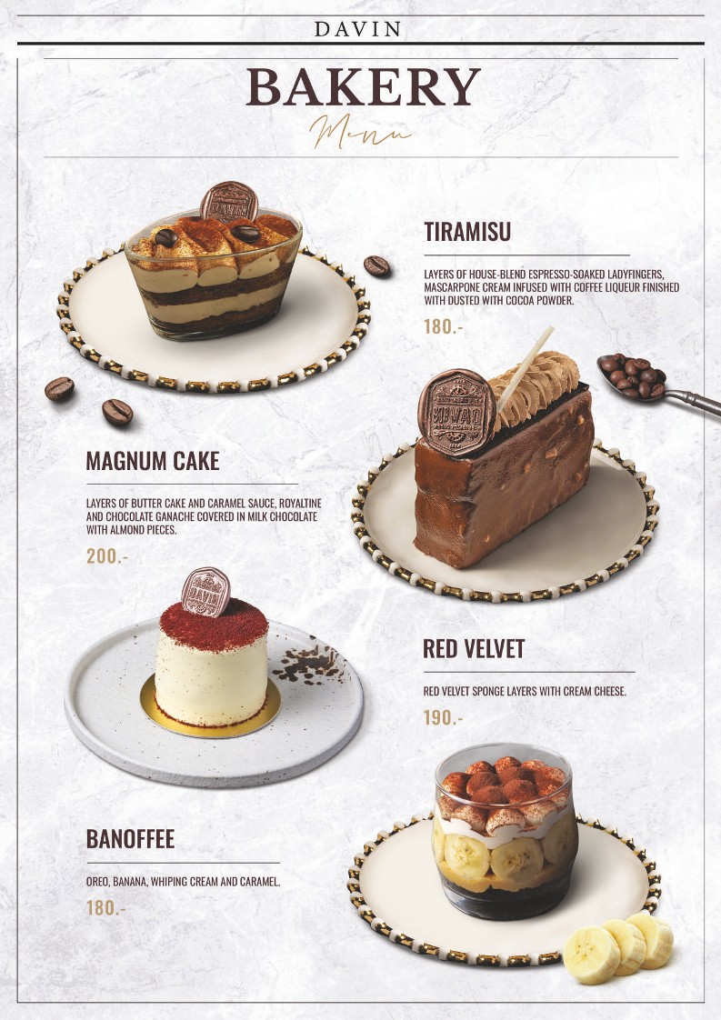 Davin Cafe menu 6