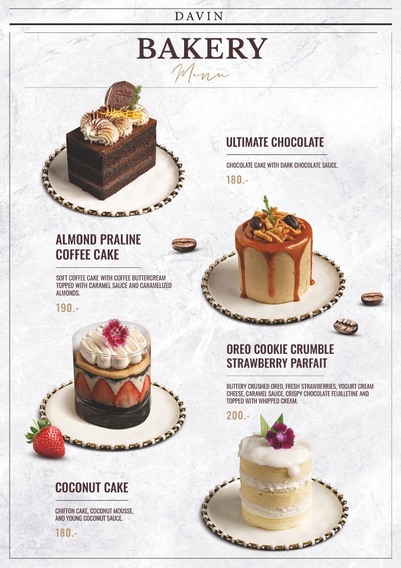 Davin Cafe menu 7