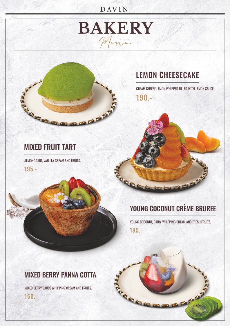 Davin Cafe menu 8