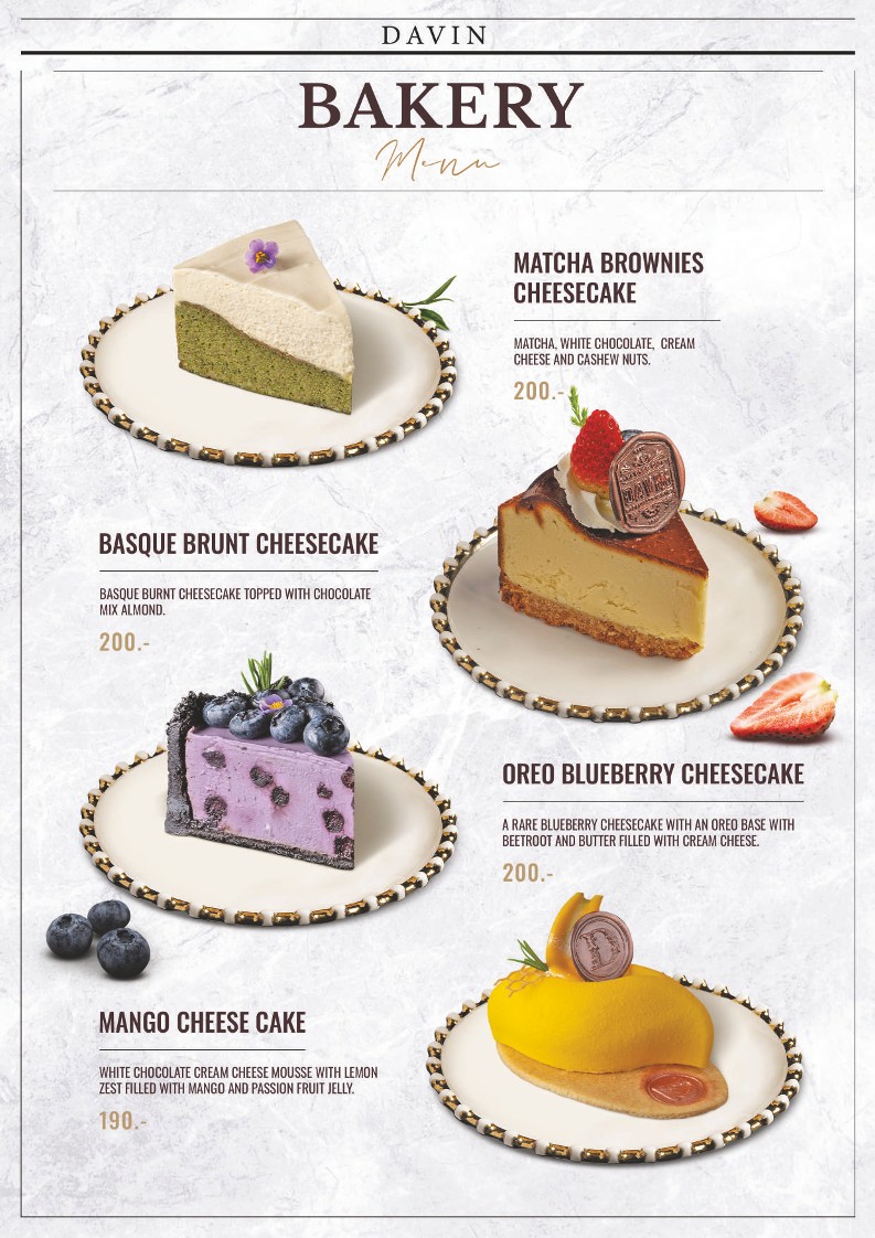 Davin Cafe menu 9