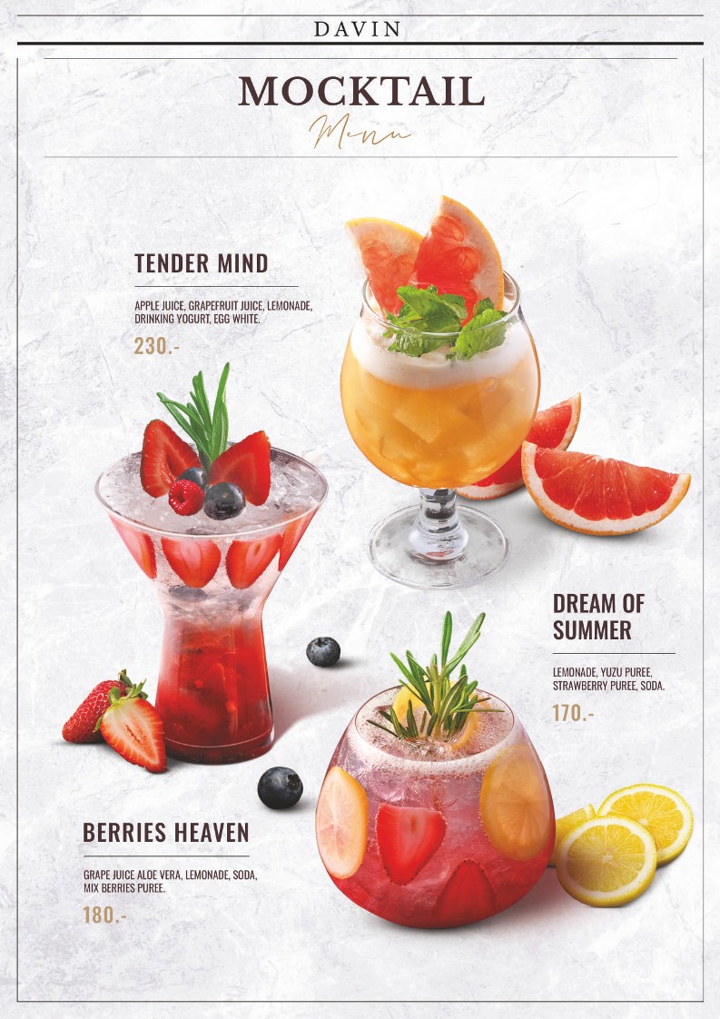 Davin Cafe menu 10