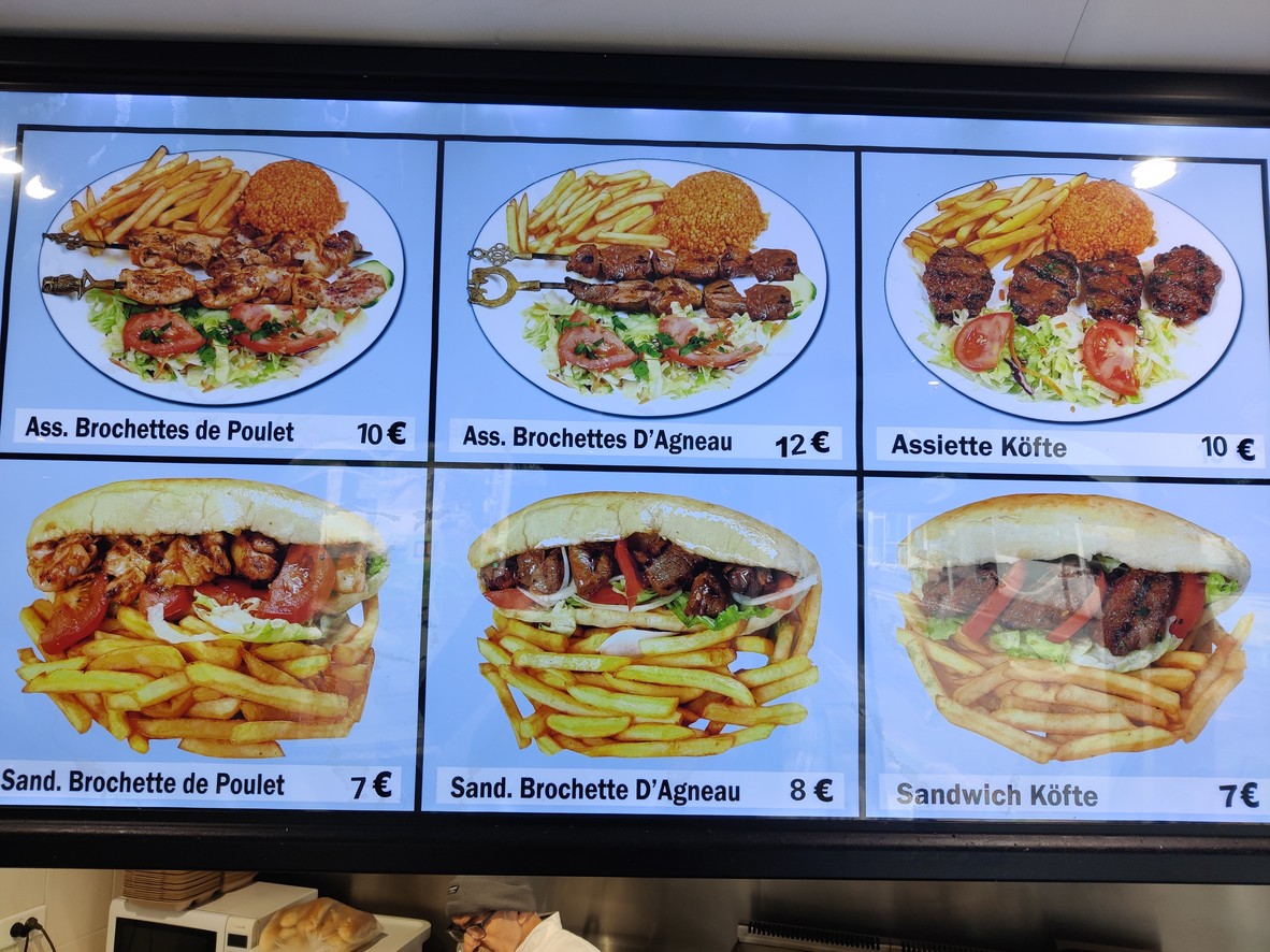 Restaurant Le Courtois Café menu 3