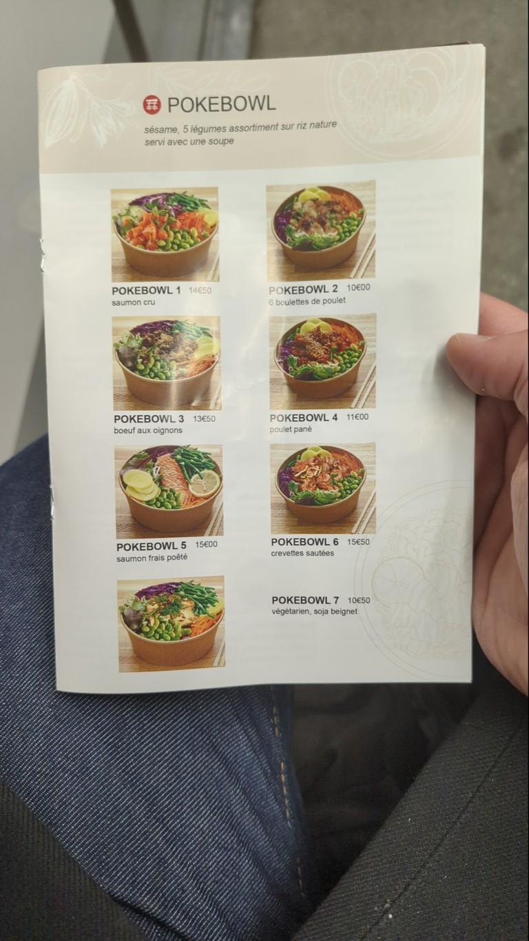 Sushi Gobelins menu 4