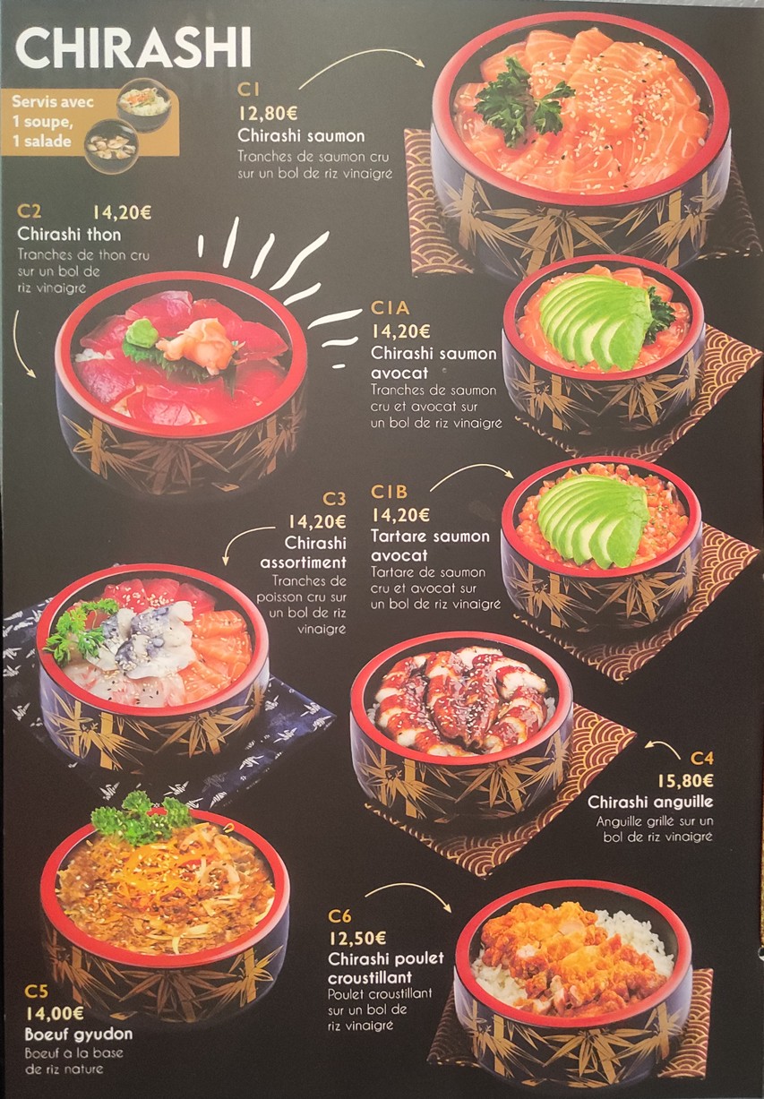 Yami Sushi 94 menu 3