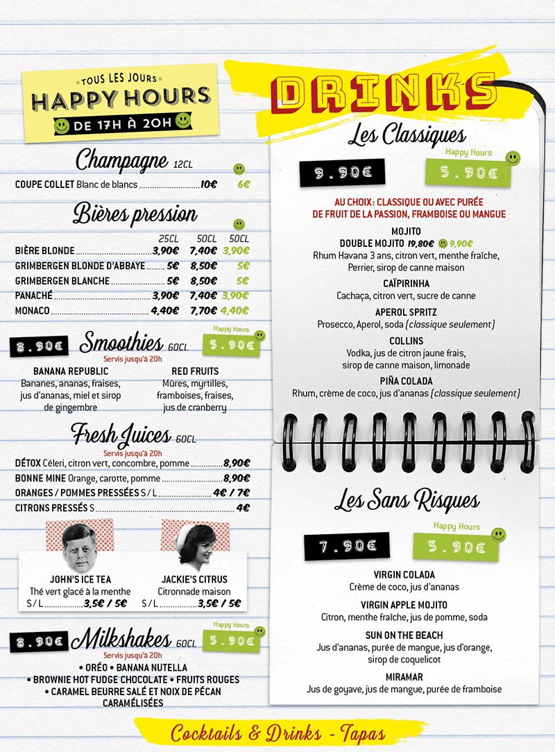 لا ميزون مونتمورنسي menu 2