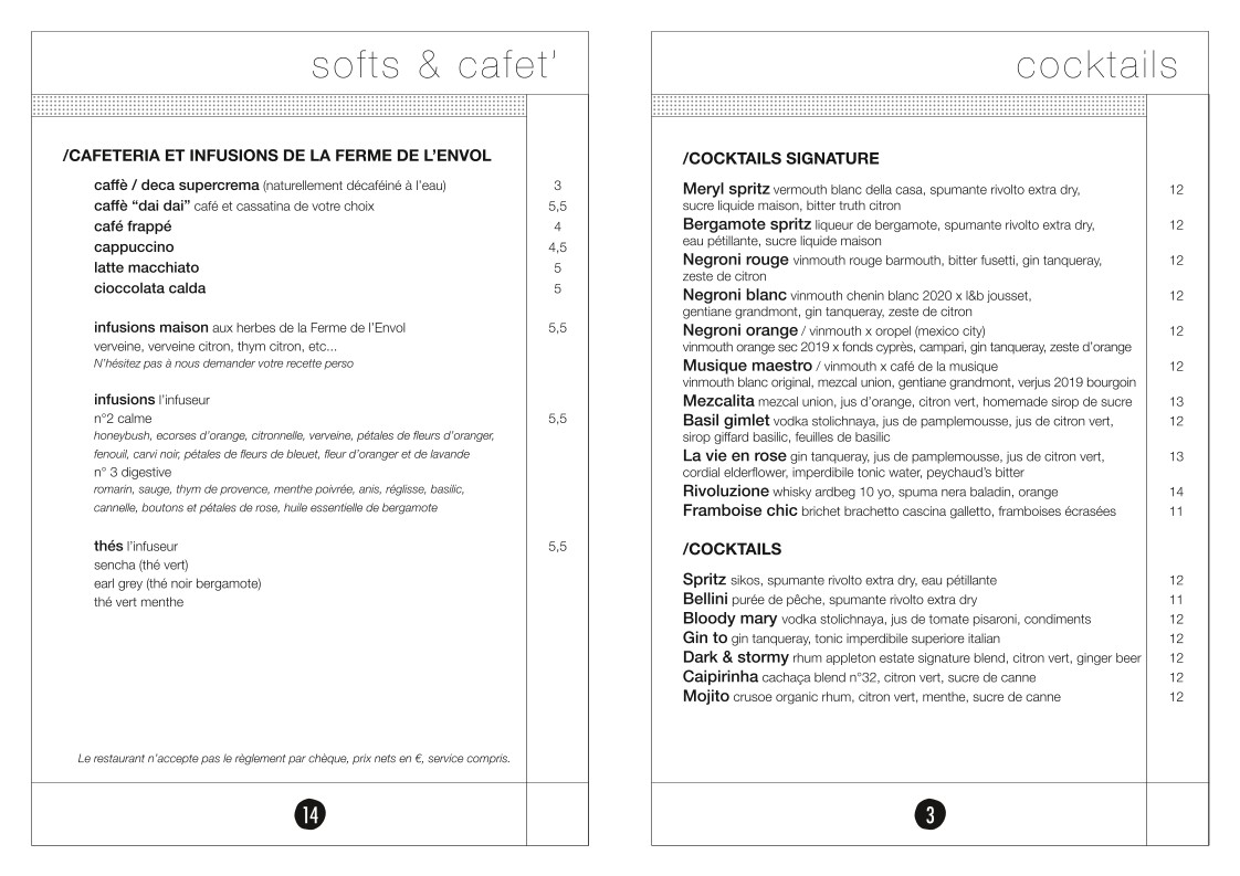 Grazie menu 3