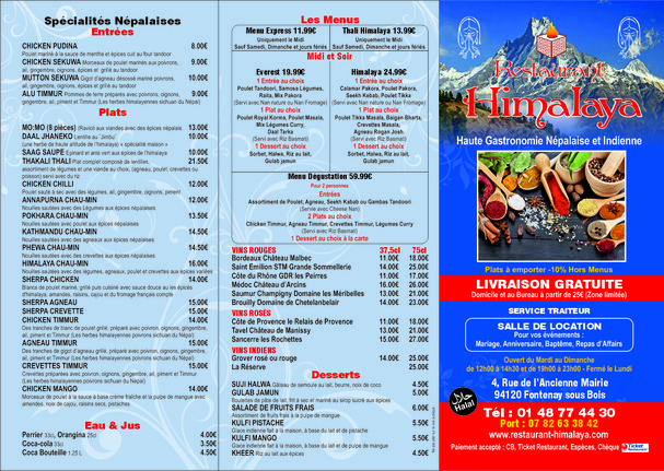 Restaurant Himalaya
