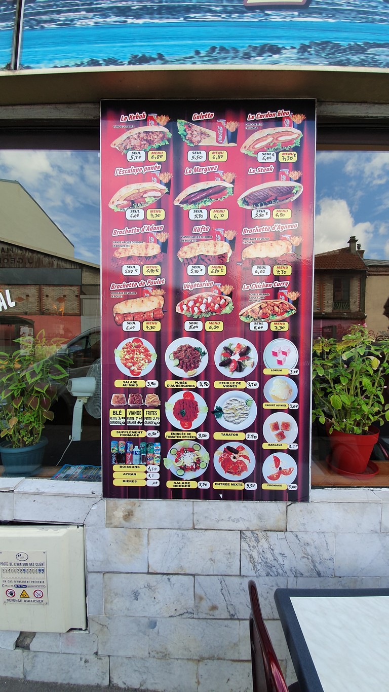 Etoile Istanbul menu 1