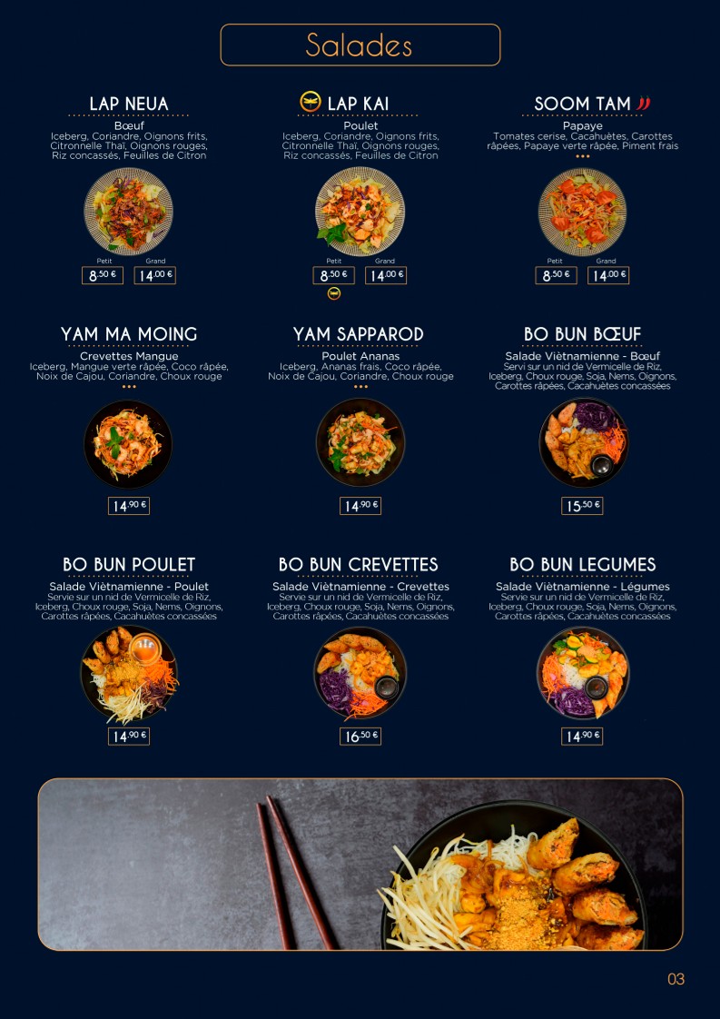 OSMOZE 🇹🇭 正宗泰式料理 menu 2
