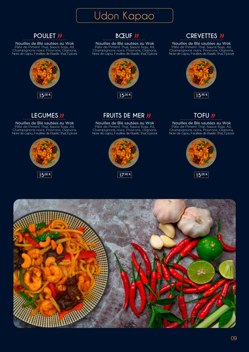 OSMOZE 🇹🇭 正宗泰式料理 menu 8