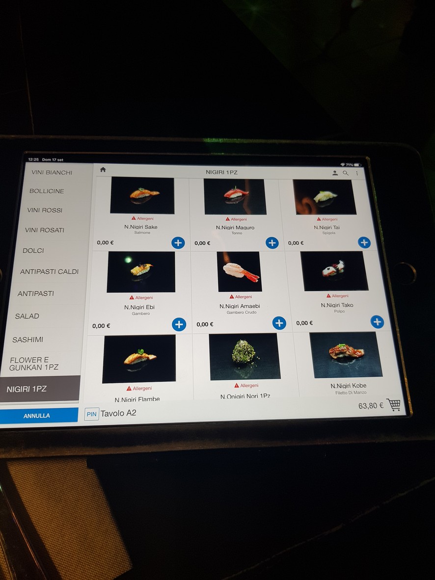 Mizu Sushi menu 4