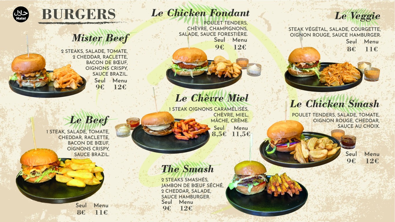 BIL’S THAI & BURGER menu 2
