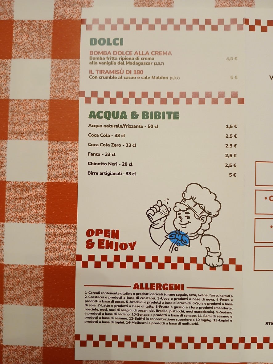 180Grammi’s Pizza Asporto e Delivery (Centocelle) menu 3