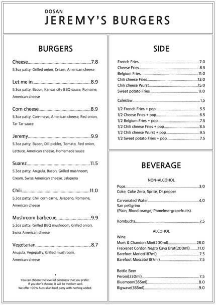 Hamburguesas Jeremy