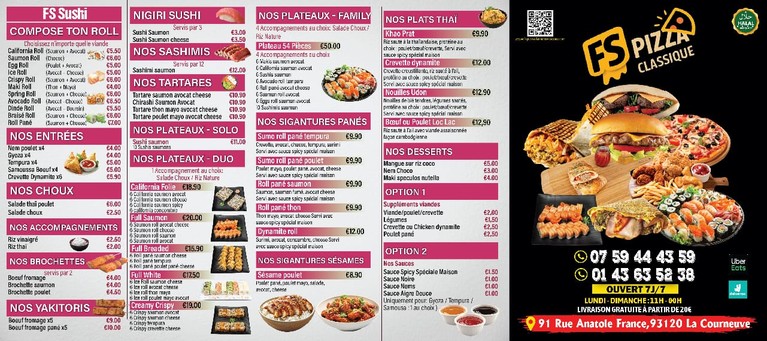 FS PIZZA CLASSIQUE