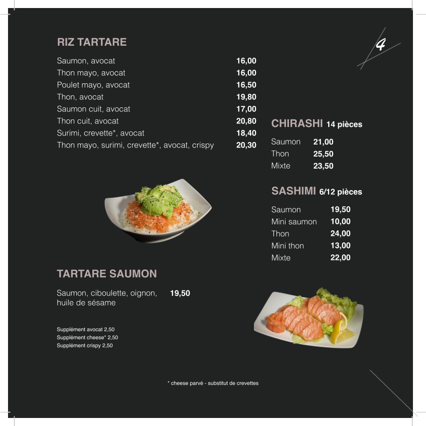 SUSHITOP menu 3