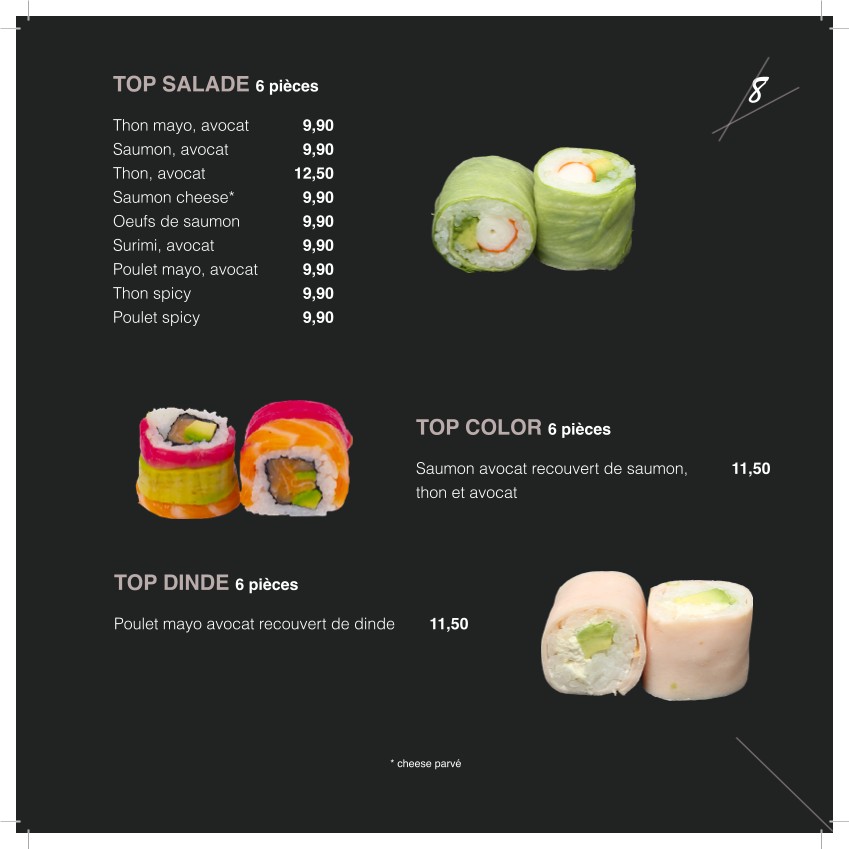 SUSHITOP menu 7