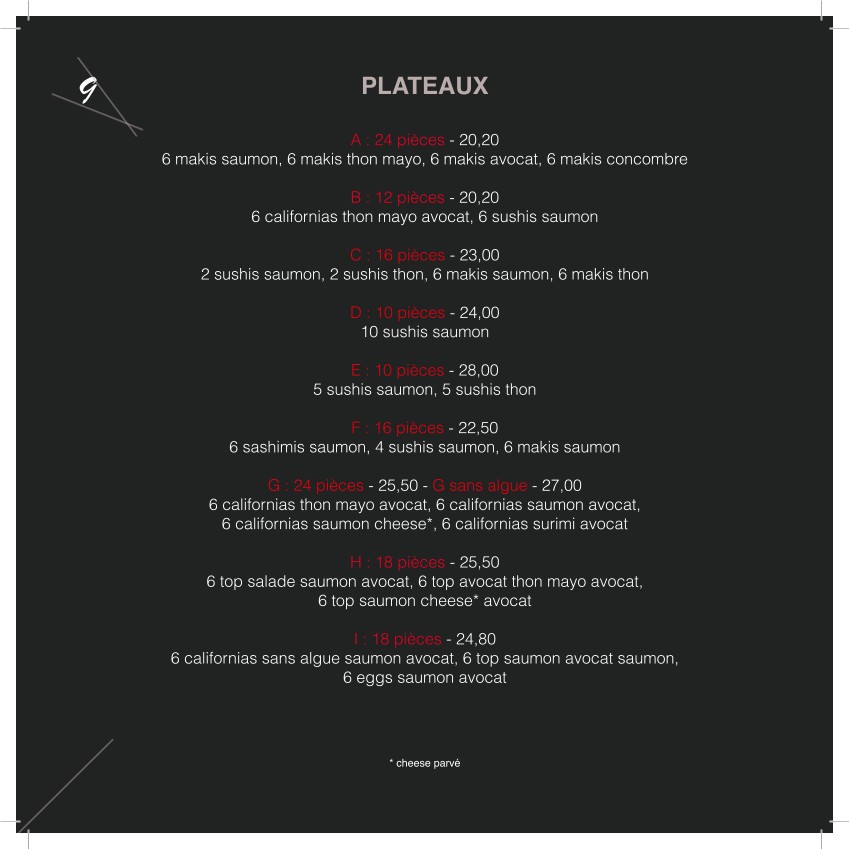 SUSHITOP menu 8