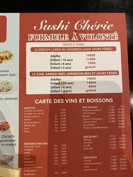 Sushi Chérie